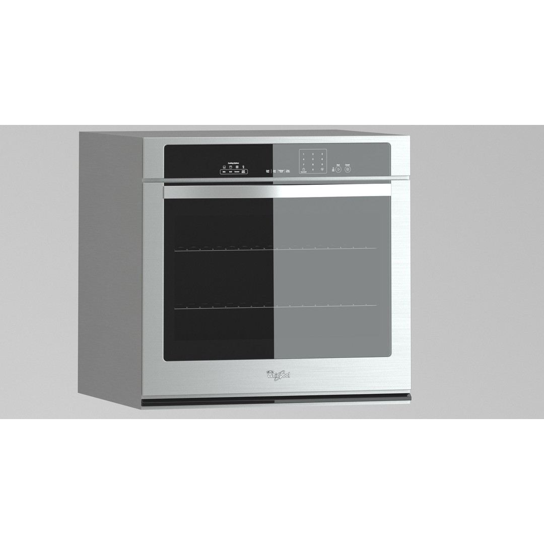 Whirlpool Oven WOS51SC0AS 3D Model – High Poly Kitchen Appliance, FBX - View 5