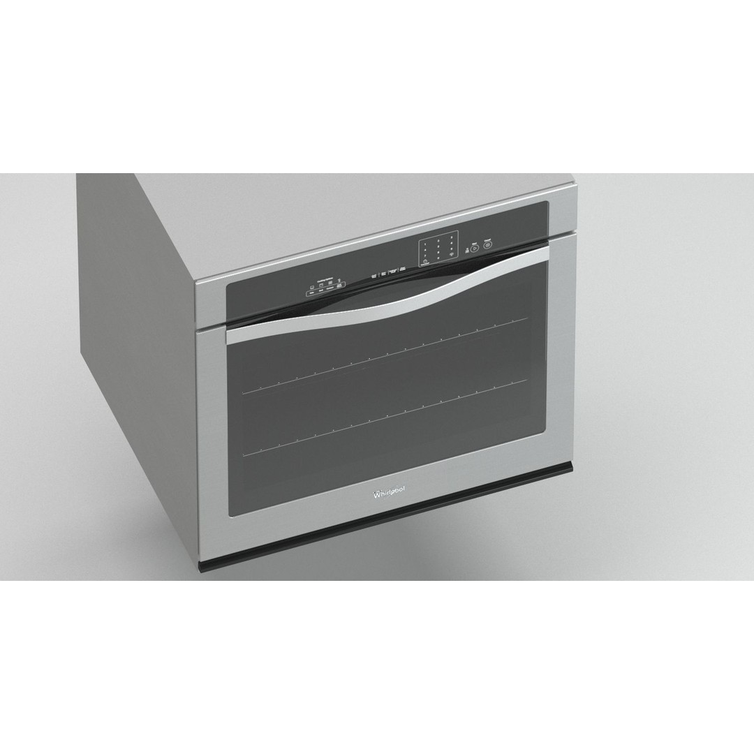 Whirlpool Oven WOS51SC0AS 3D Model – High Poly Kitchen Appliance, FBX - View 6