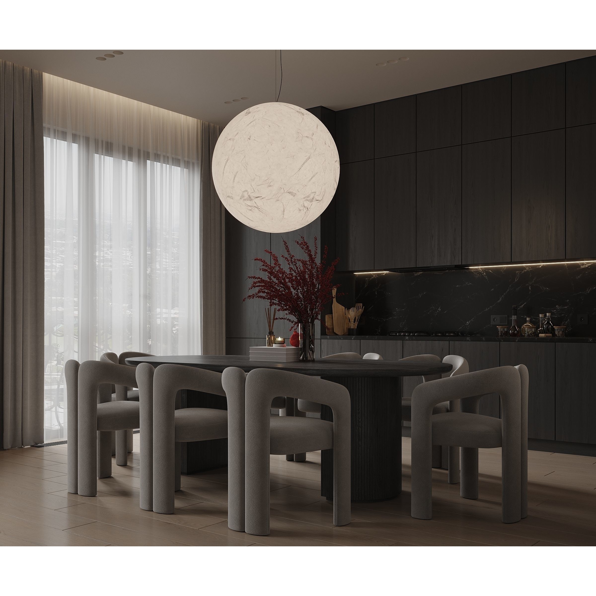 Interior Bedroom and Living Room - Game-Ready 3D Model - View 5