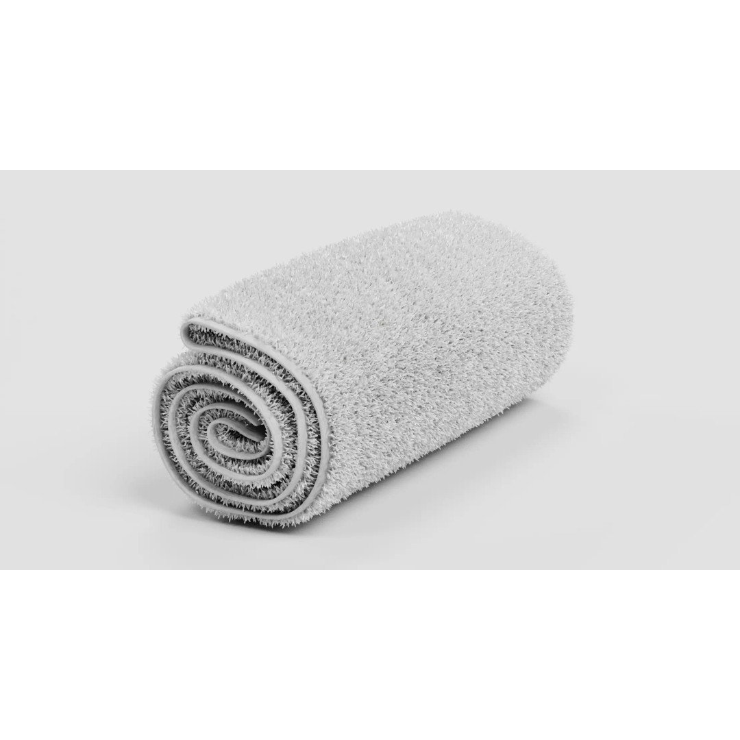 Rolled Towel 3D Model – Realistic Bathroom Linen, Blender PBR - View 2