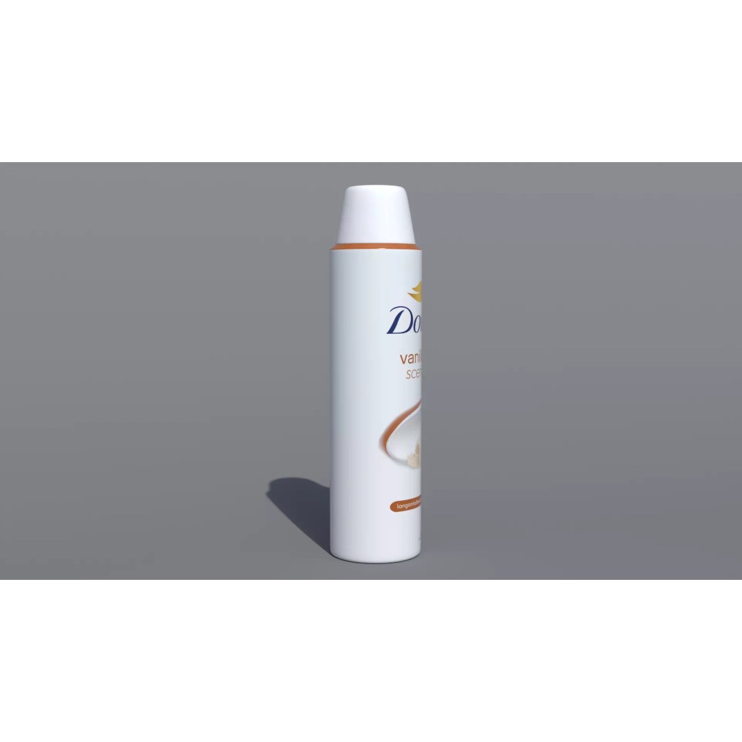 Dove Vanilla Scent Deodorant 3D Model – PBR Polygon Mesh, OBJ, FBX - View 4