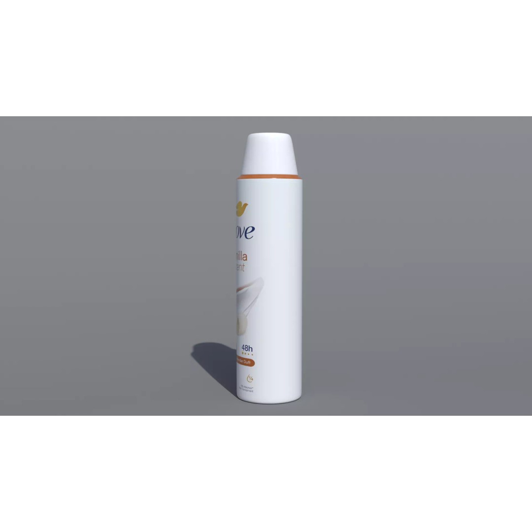 Dove Vanilla Scent Deodorant 3D Model – PBR Polygon Mesh, OBJ, FBX - View 9