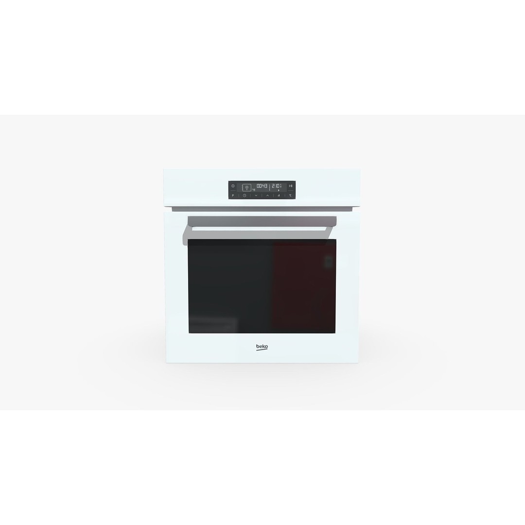 Beko BIM 24400 WCS White 3D Model – Low Poly PBR Kitchen Appliance - View 4