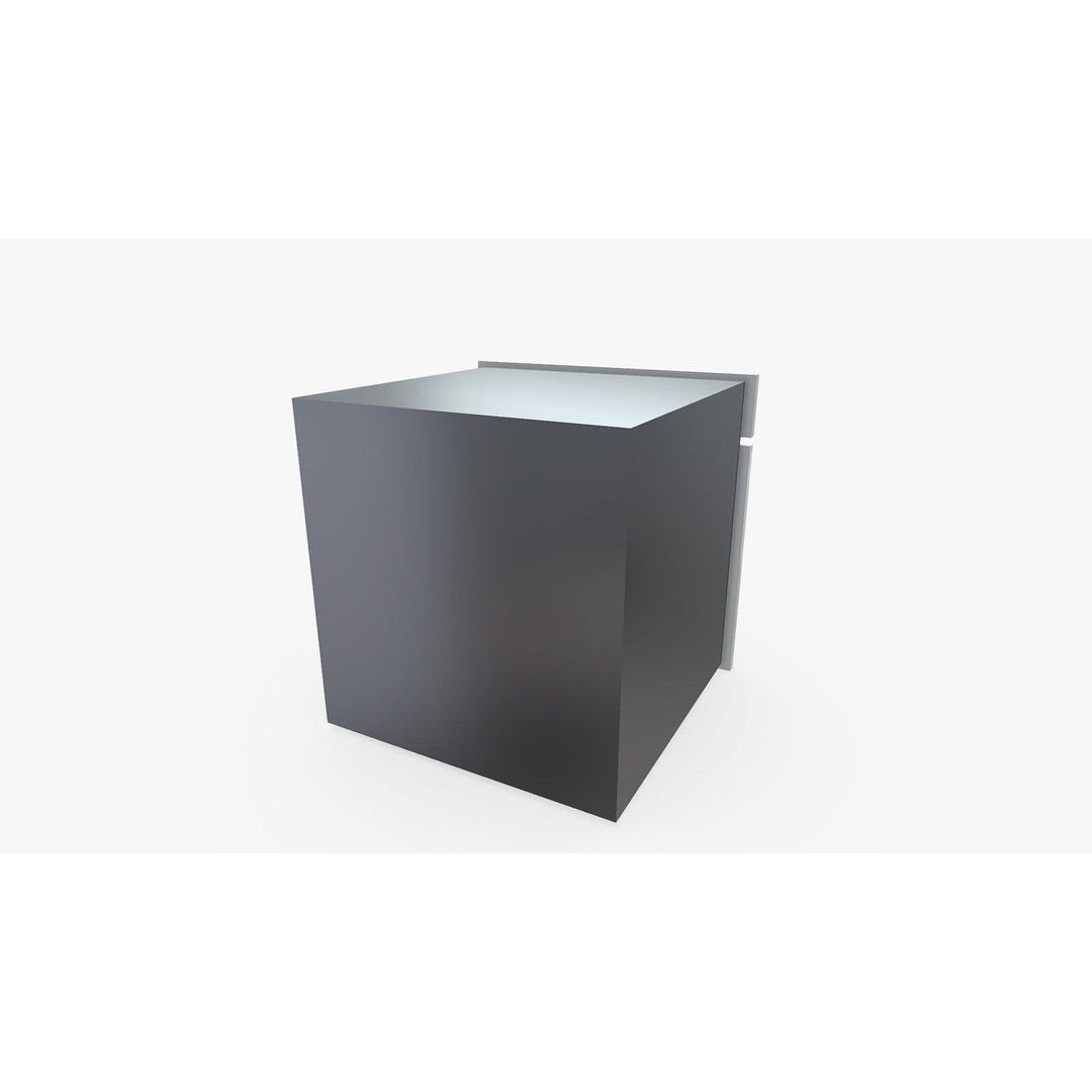 Beko BIM 24400 WCS White 3D Model – Low Poly PBR Kitchen Appliance - View 6