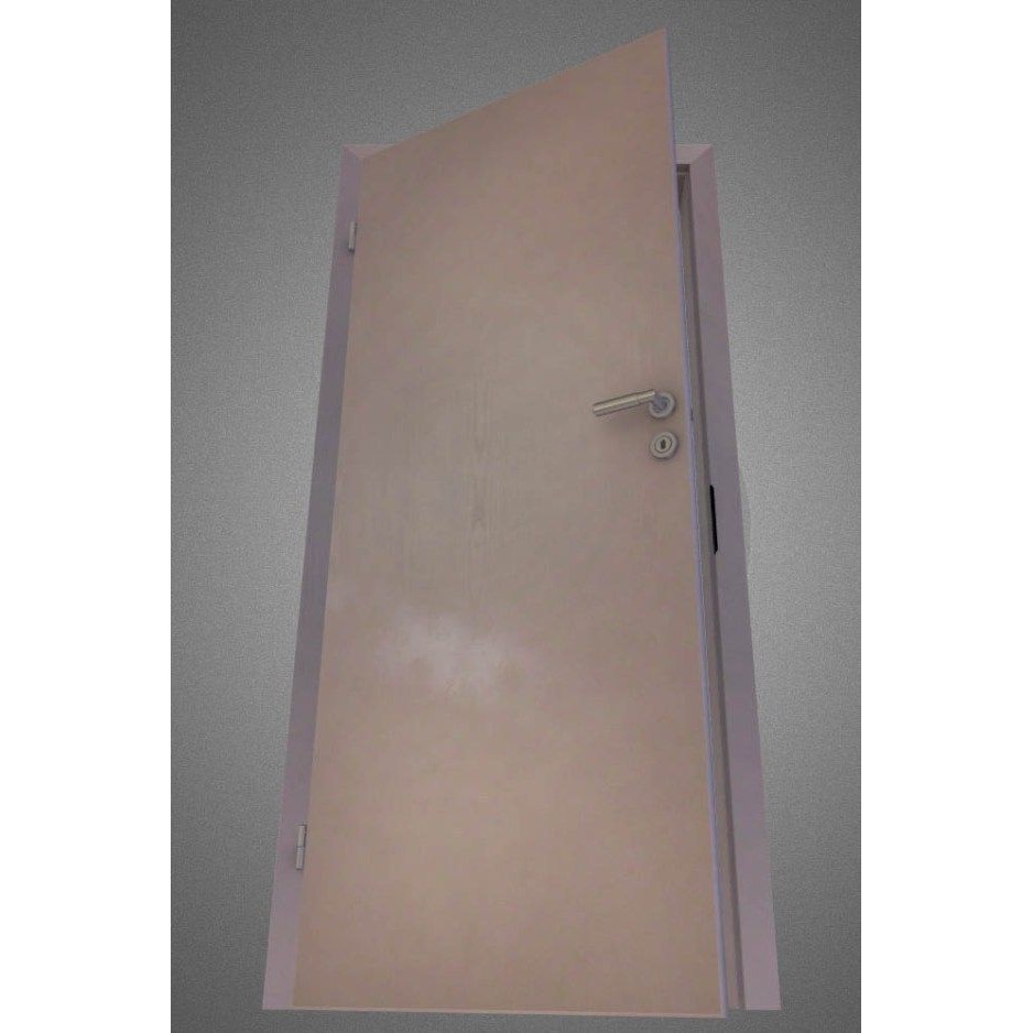 Openable Door 3D Model – Animated Low Poly Asset for Blender, FBX - View 20