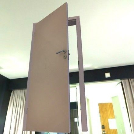 Openable Door 3D Model – Animated Low Poly Asset for Blender, FBX - View 6