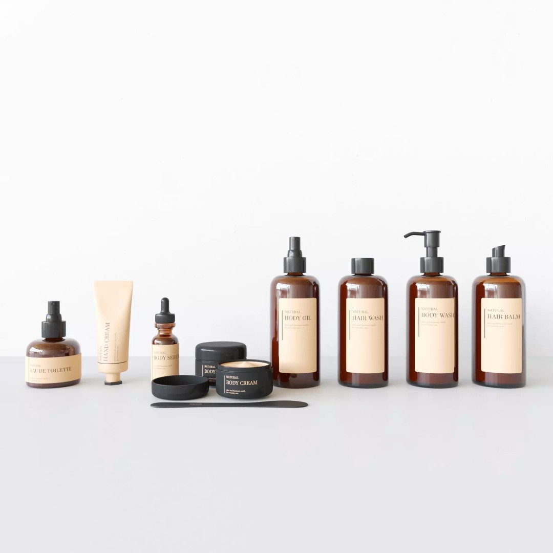Bodycare Cosmetic Set 3D Model – Realistic PBR Asset, FBX - View 2