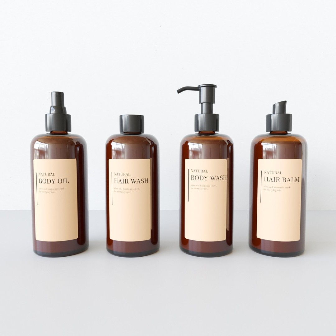 Bodycare Cosmetic Set 3D Model – Realistic PBR Asset, FBX - View 7