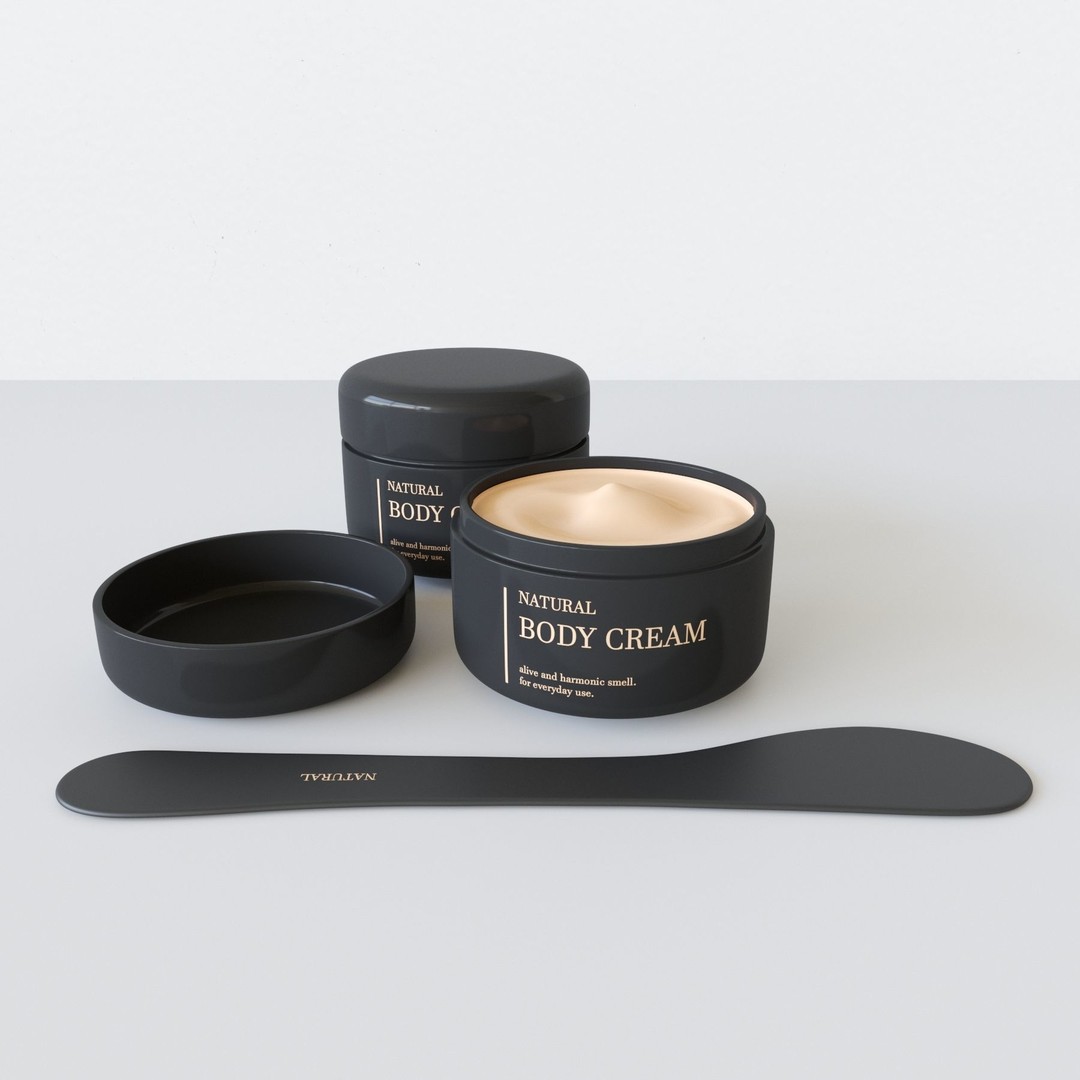 Bodycare Cosmetic Set 3D Model – Realistic PBR Asset, FBX - View 9