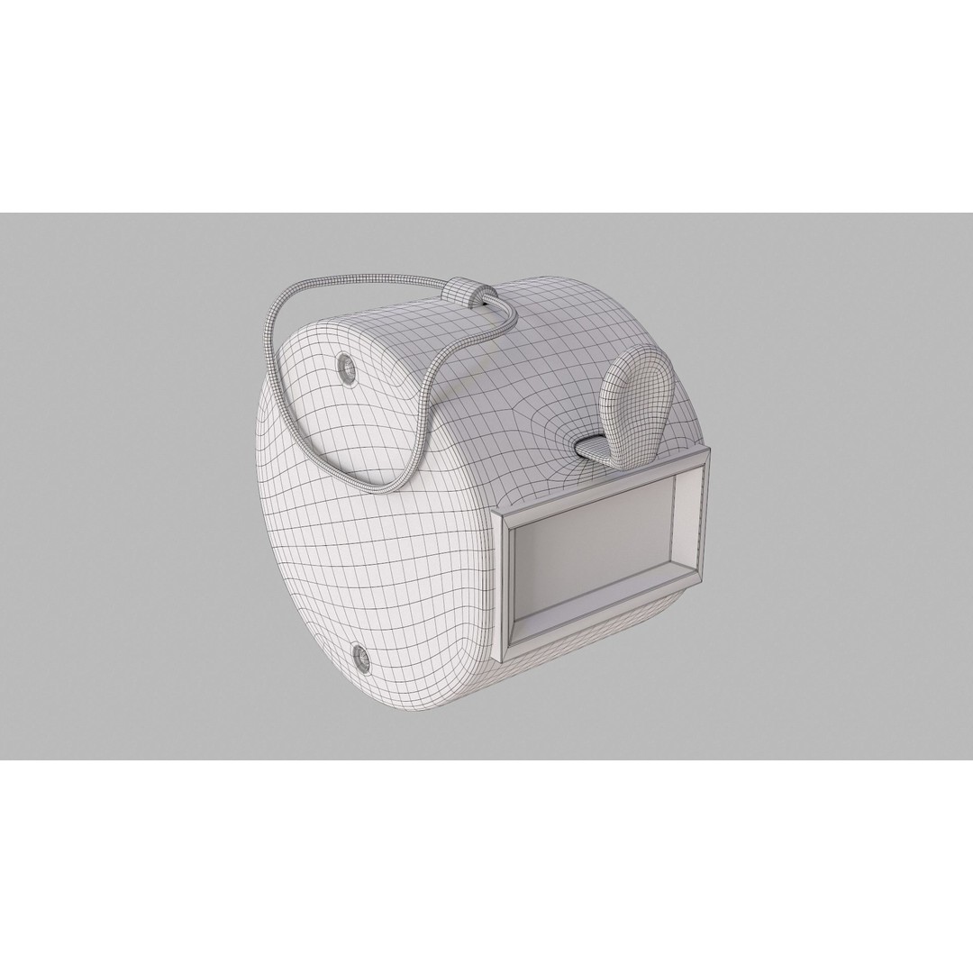 Hand Tally Counter 3D Model – Low Poly PBR Game Asset, FBX, OBJ - View 24