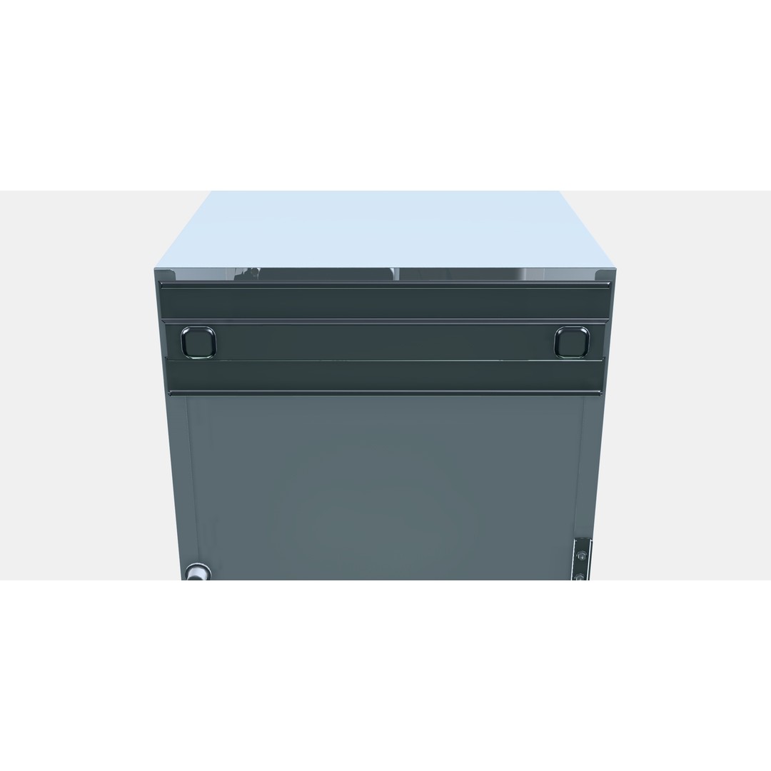 TILLREDA Fridge 3D Model – Low Poly Kitchen Appliance, FBX - View 9