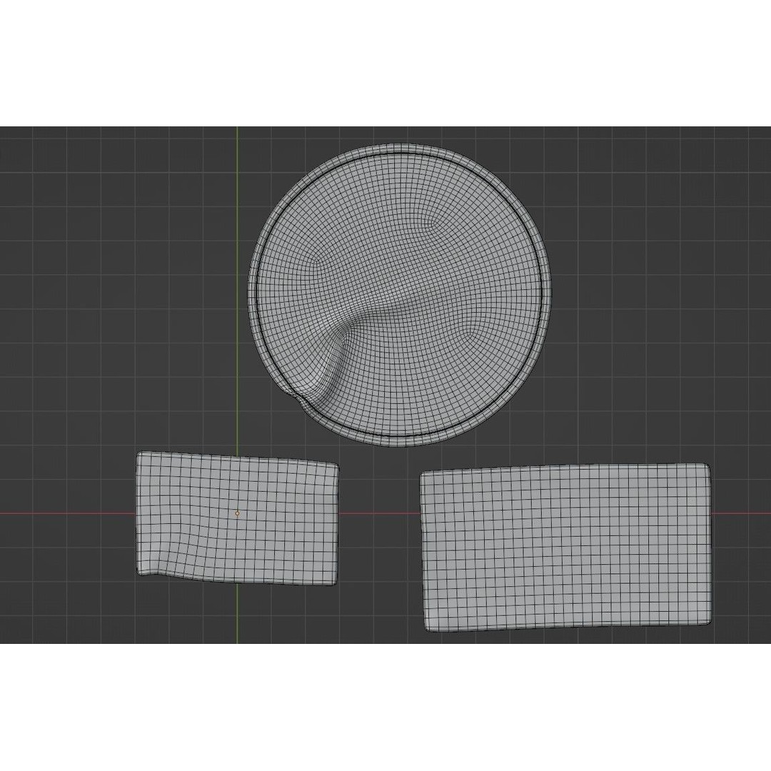 High Poly Floor Rugs 3D Model – Realistic Interior Decoration, OBJ, Blender - View 12
