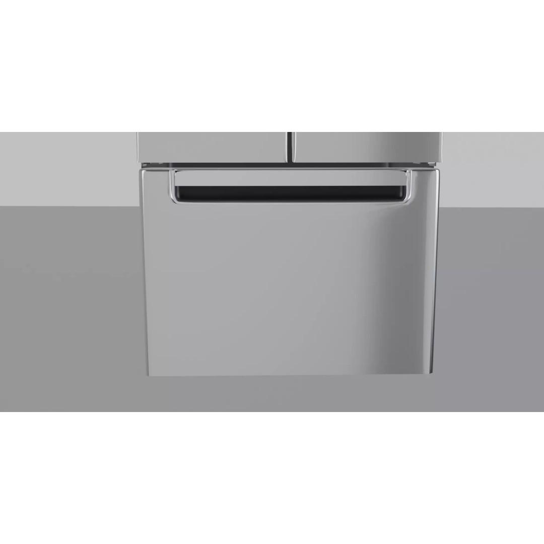 Double Door Refrigerator 3D Model – High Poly Kitchen Appliance, FBX - View 10