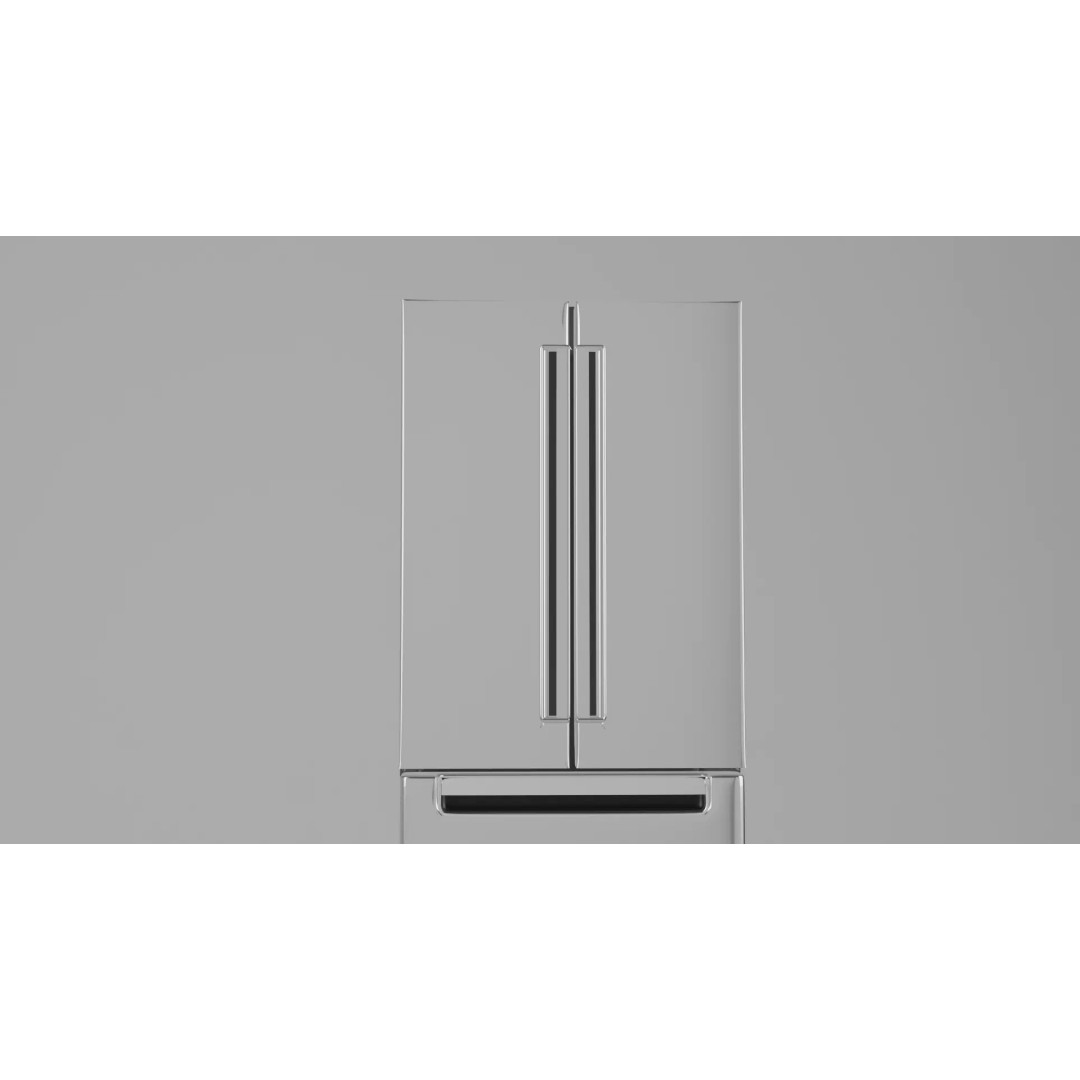 Double Door Refrigerator 3D Model – High Poly Kitchen Appliance, FBX - View 6