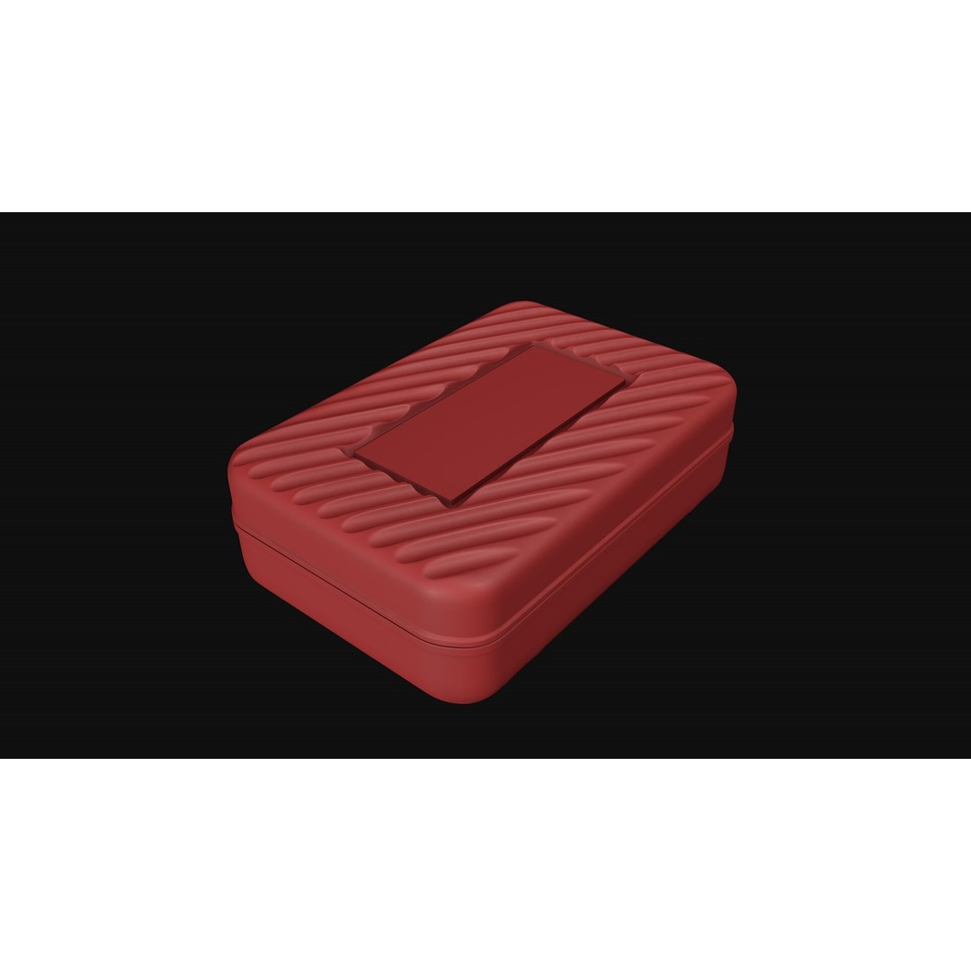 Impact Resistant Tool Case 3D Model – Polygon Mesh, Materials, FBX - View 4