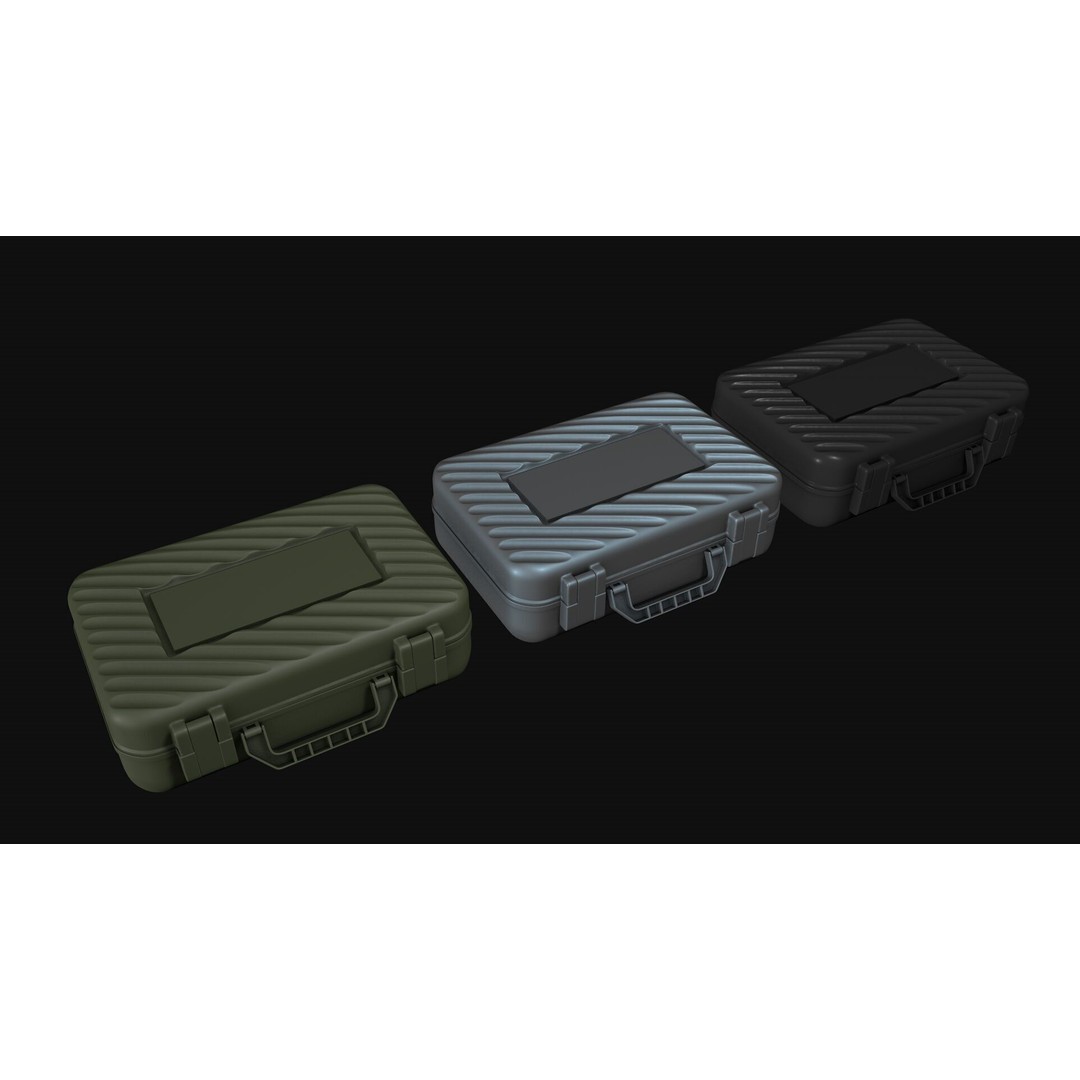 Impact Resistant Tool Case 3D Model – Polygon Mesh, Materials, FBX - View 5