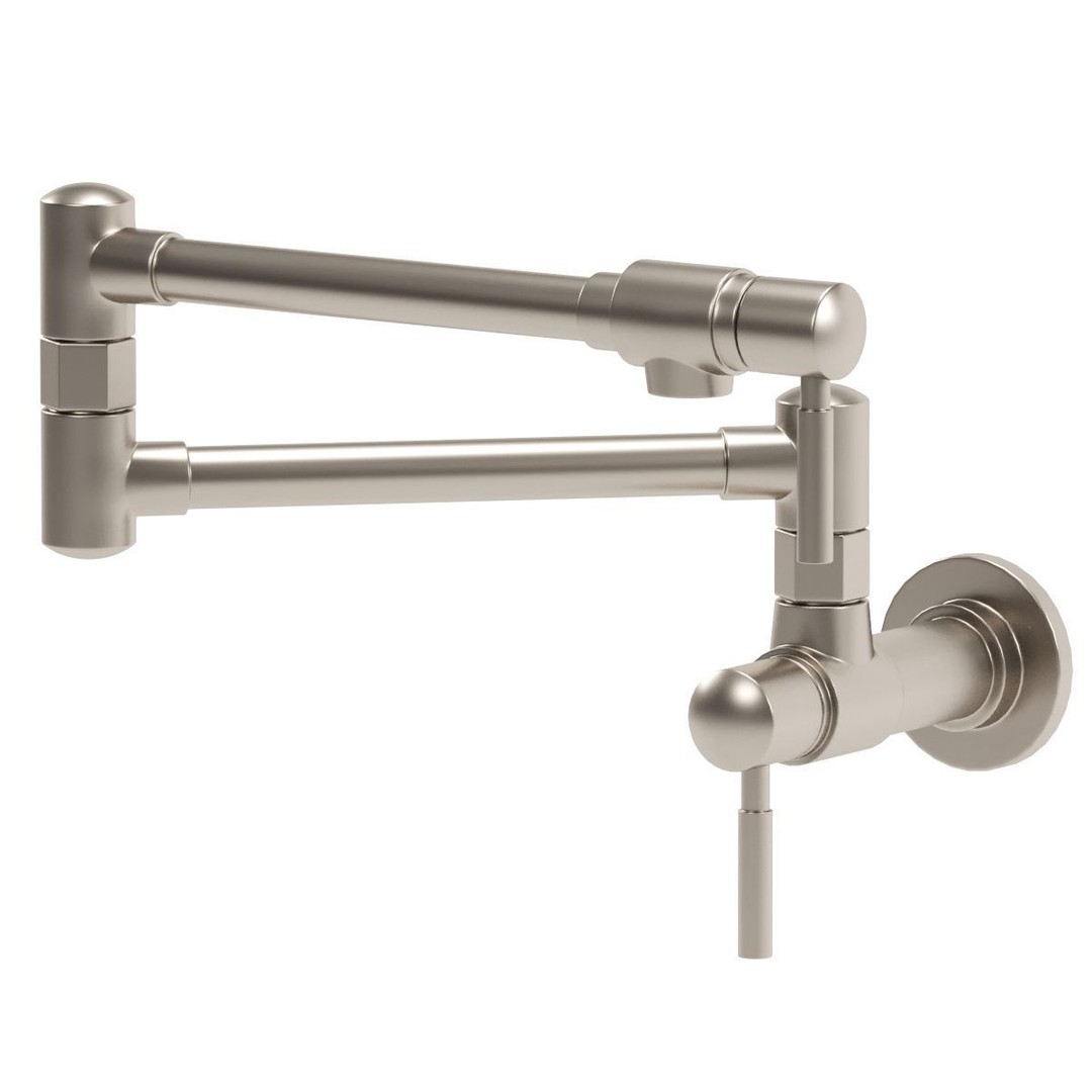 BRIZO Kitchen Faucet 3D Model – Modern Design, PBR Textures, FBX - View 15