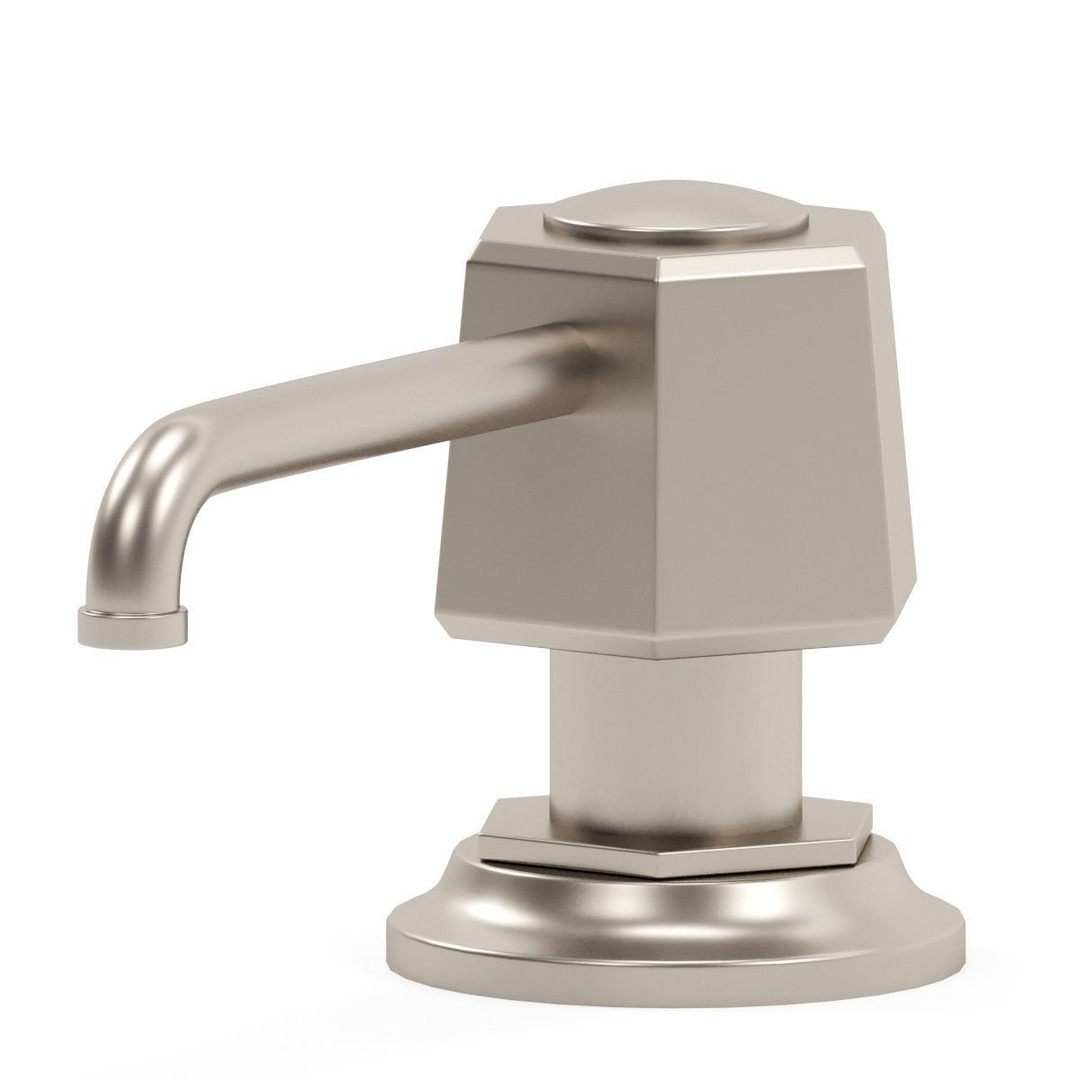 BRIZO Kitchen Faucet 3D Model – Modern Design, PBR Textures, FBX - View 17