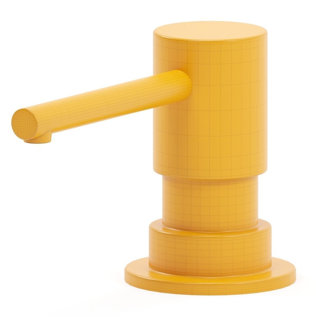 BRIZO Kitchen Faucet 3D Model – Modern Design, PBR Textures, FBX - View 18