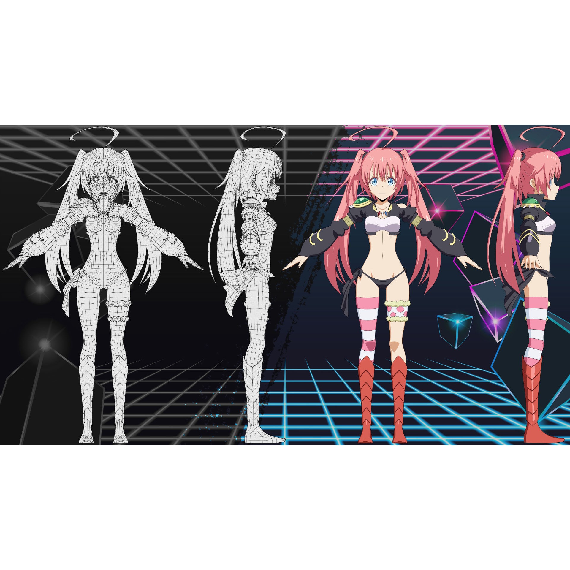 Millim Nava - Low-Poly Game-Ready 3D Model - View 14