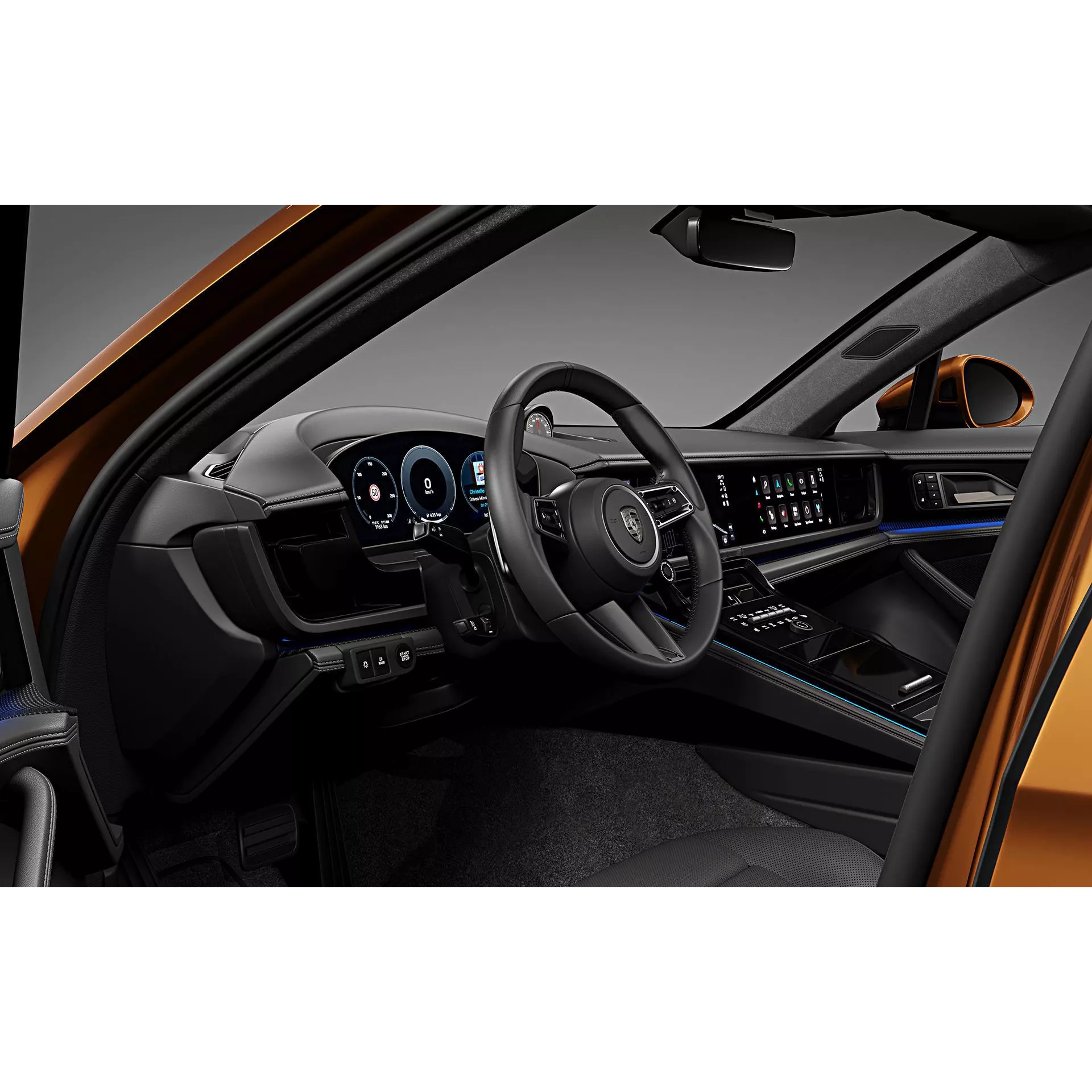 2024 Porsche Panamera Turbo E-Hybrid - High-Quality 3D Model - View 15