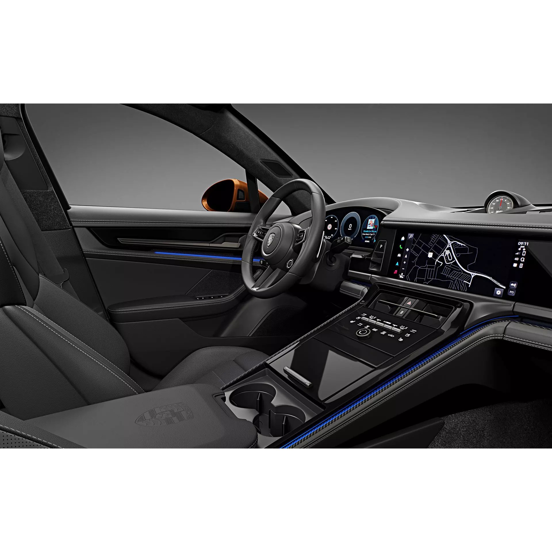 2024 Porsche Panamera Turbo E-Hybrid - High-Quality 3D Model - View 18