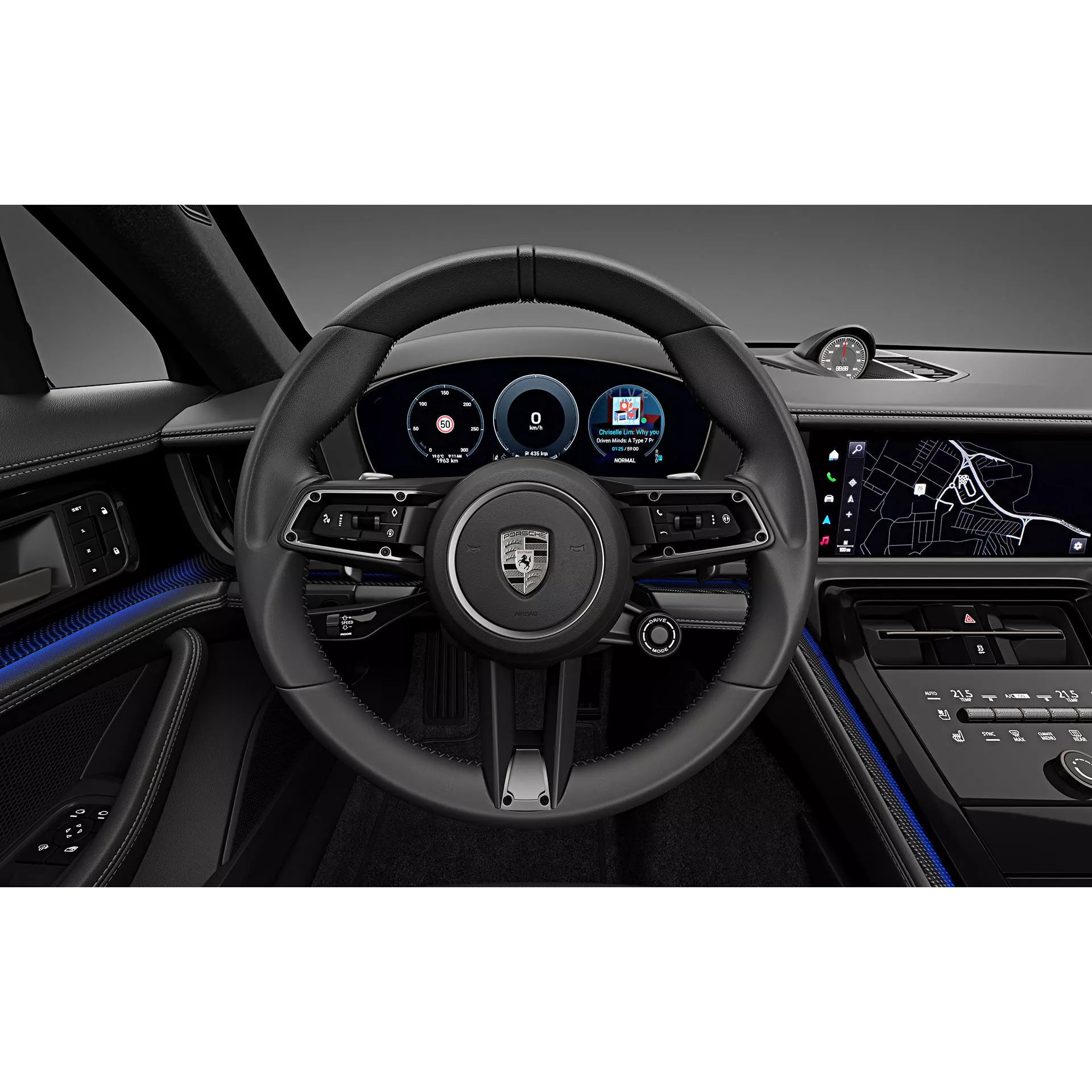 2024 Porsche Panamera Turbo E-Hybrid - High-Quality 3D Model - View 19