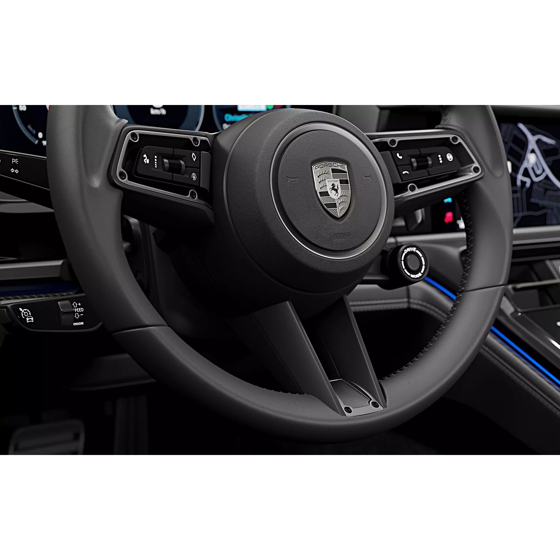 2024 Porsche Panamera Turbo E-Hybrid - High-Quality 3D Model - View 20