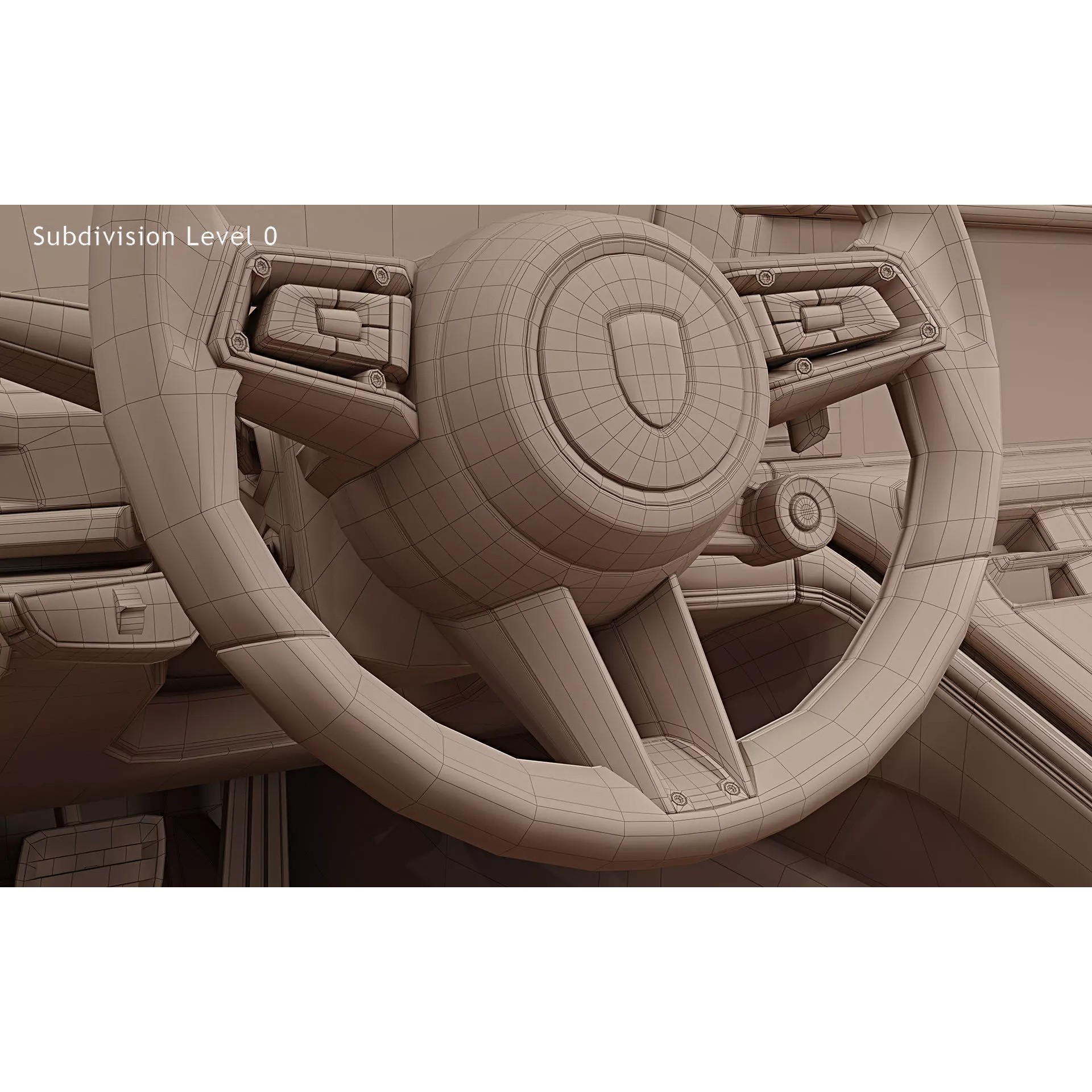 2024 Porsche Panamera Turbo E-Hybrid - High-Quality 3D Model - View 35