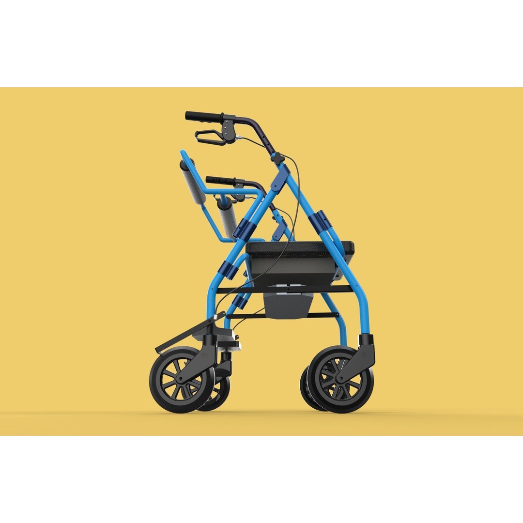 Walking Frame 3D Model – Foldable Mobility Aid, FBX, Blender - View 38