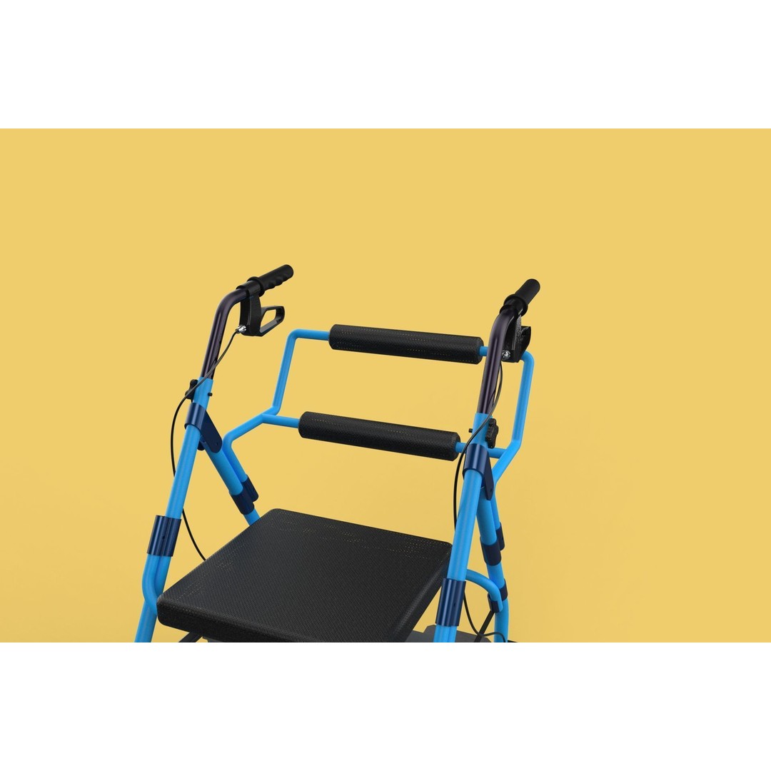 Walking Frame 3D Model – Foldable Mobility Aid, FBX, Blender - View 63