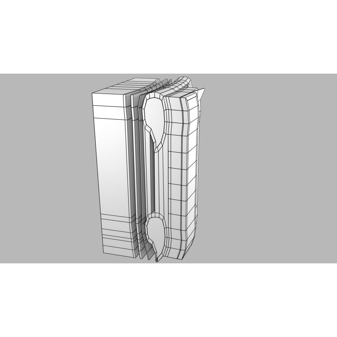 Thoracic Wall Layers 3D Model – Detailed Medical Asset, Blender, FBX, OBJ - View 20