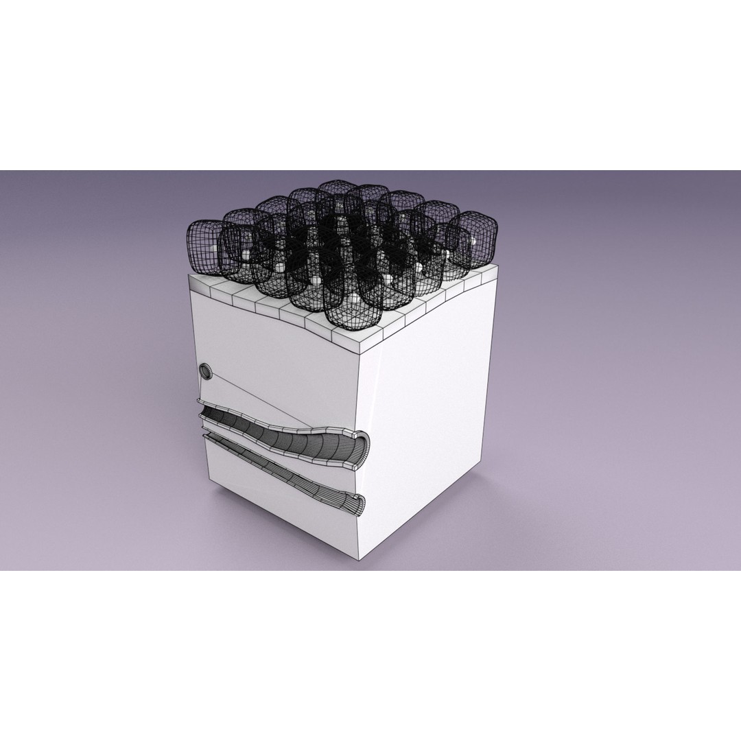 Epithelial Cell 3D Model – Low Poly Medical Asset, UV Mapped Formats