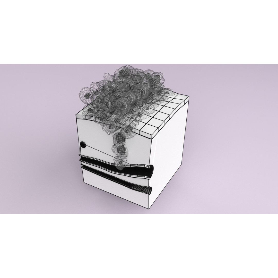 Epithelial Cell 3D Model – Low Poly Medical Asset, UV Mapped Formats - View 24