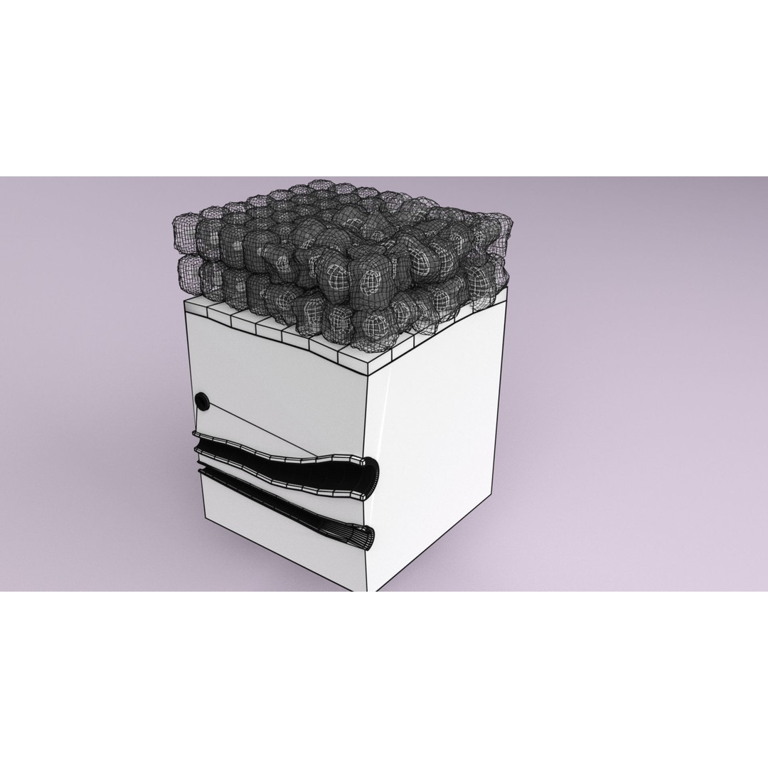 Epithelial Cell 3D Model – Low Poly Medical Asset, UV Mapped Formats - View 25