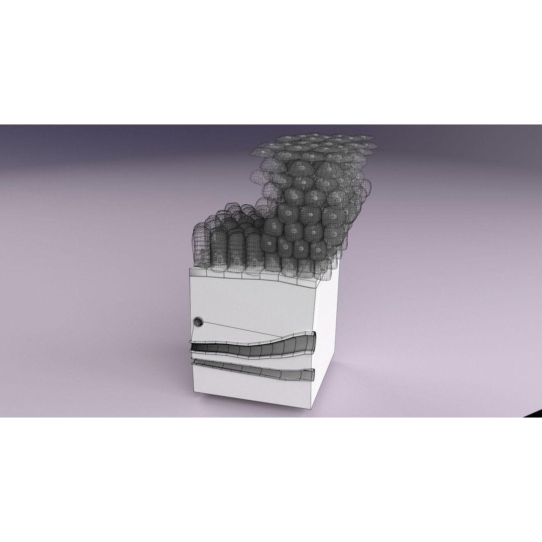 Epithelial Cell 3D Model – Low Poly Medical Asset, UV Mapped Formats - View 27