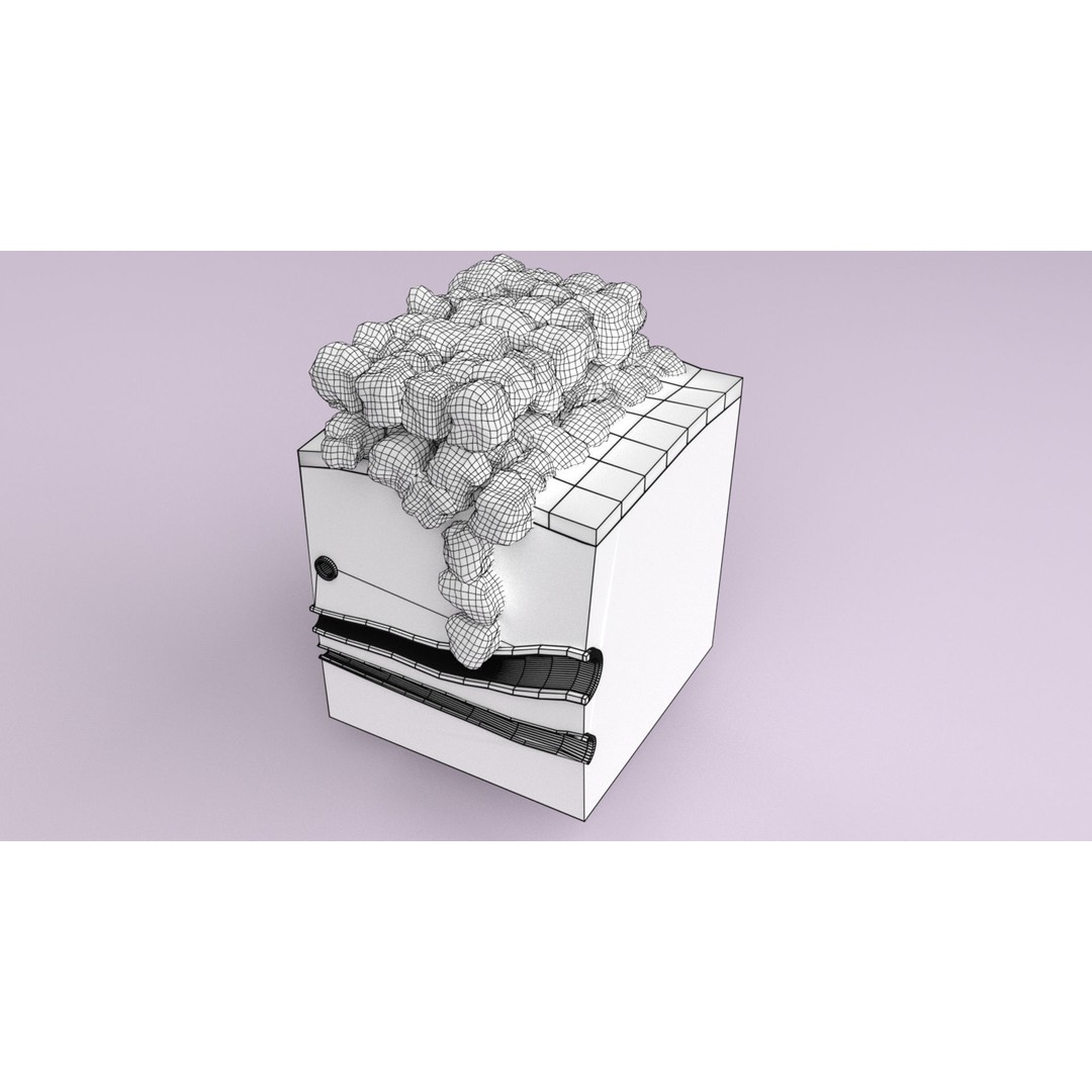 Epithelial Cell 3D Model – Low Poly Medical Asset, UV Mapped Formats - View 28