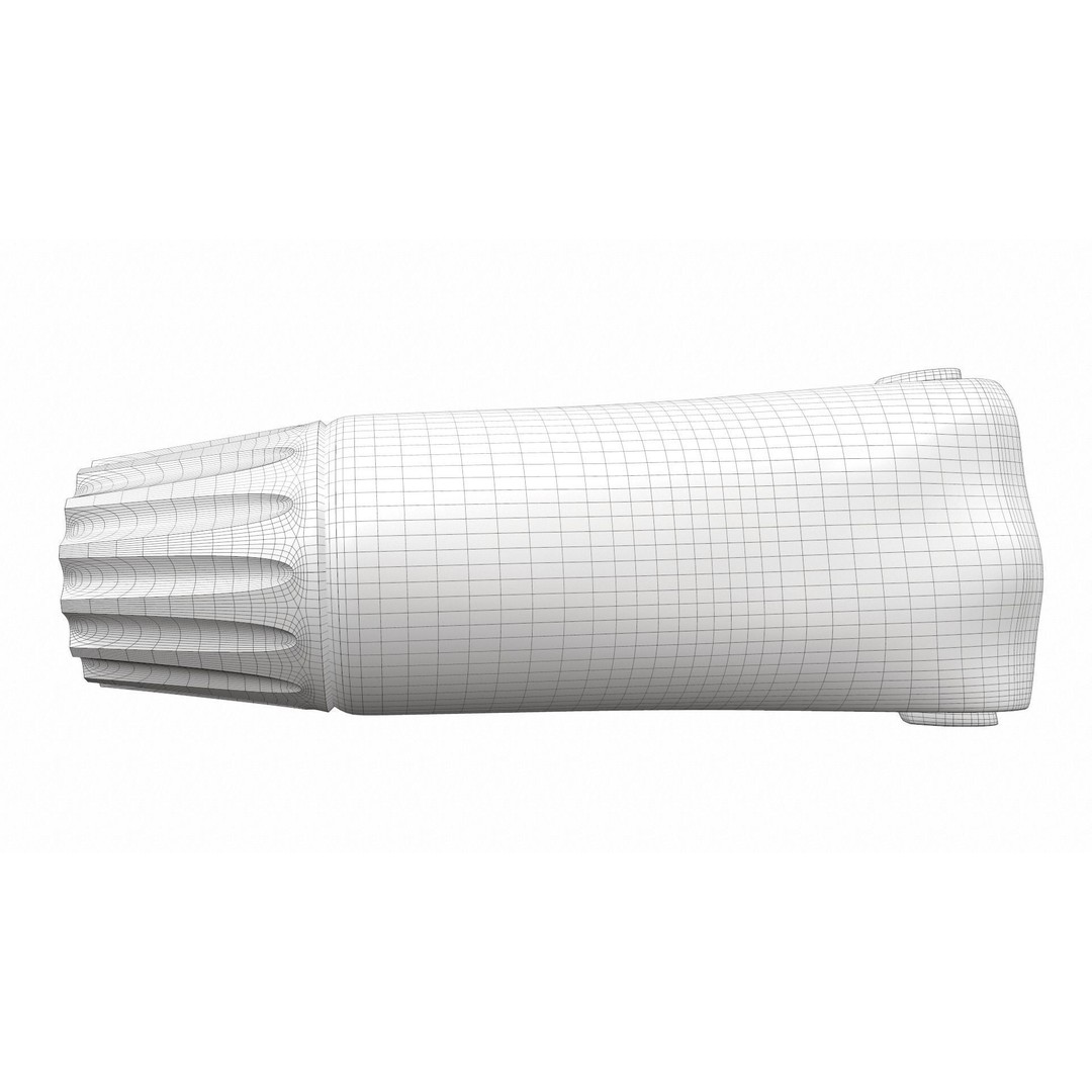 Used Toothpaste 3D Model – PBR Textured Household Asset, FBX/OBJ - View 13