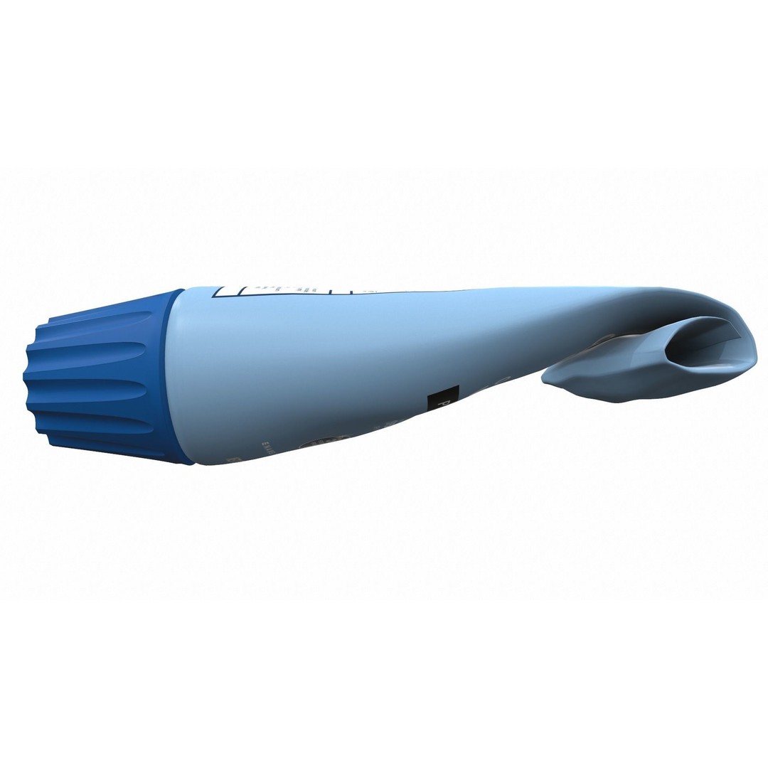Used Toothpaste 3D Model – PBR Textured Household Asset, FBX/OBJ - View 5