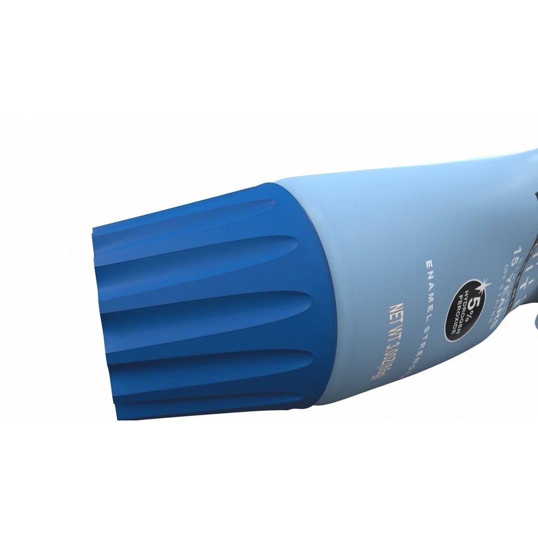 Used Toothpaste 3D Model – PBR Textured Household Asset, FBX/OBJ - View 8