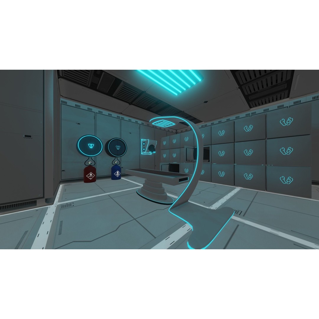 Medical Laboratory 3D Model – Futuristic Low-Poly Game Asset, PBR - View 14