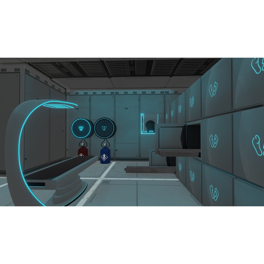 Medical Laboratory 3D Model – Futuristic Low-Poly Game Asset, PBR - View 8