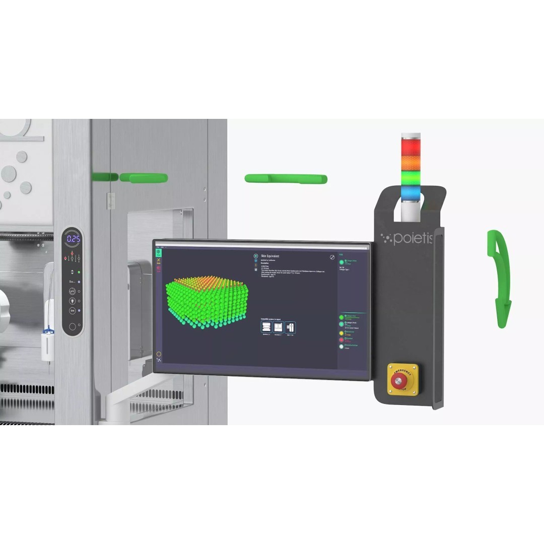 Bioprinter Poietis NGB-R 3D Model – Rigged Laboratory Equipment for Cinema 4D - View 10