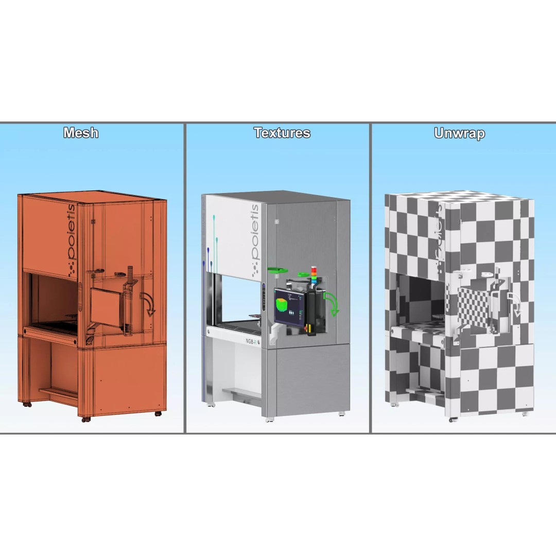 Bioprinter Poietis NGB-R 3D Model – Rigged Laboratory Equipment for Cinema 4D - View 15