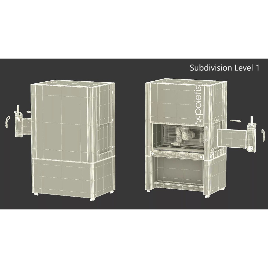 Bioprinter Poietis NGB-R 3D Model – Rigged Laboratory Equipment for Cinema 4D - View 17