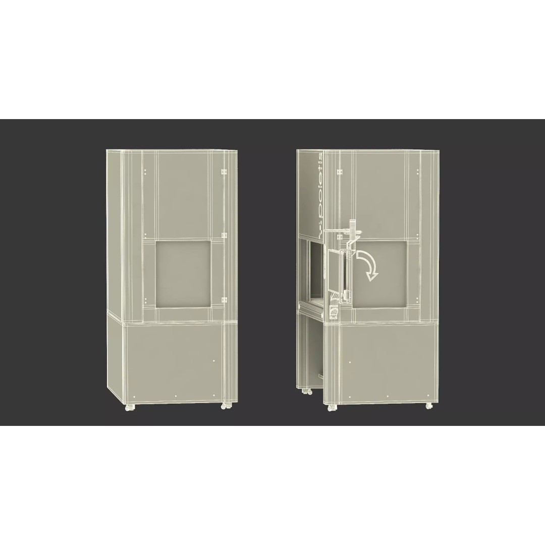 Bioprinter Poietis NGB-R 3D Model – Rigged Laboratory Equipment for Cinema 4D - View 23