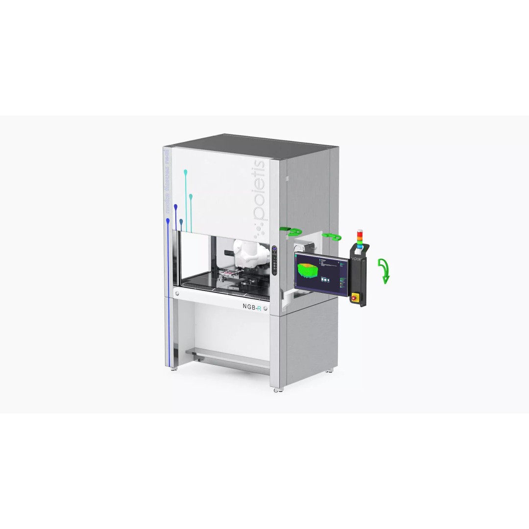 Bioprinter Poietis NGB-R 3D Model – Rigged Laboratory Equipment for Cinema 4D - View 3