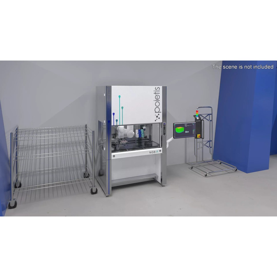 Bioprinter Poietis NGB-R 3D Model – Rigged Laboratory Equipment for Cinema 4D - View 5