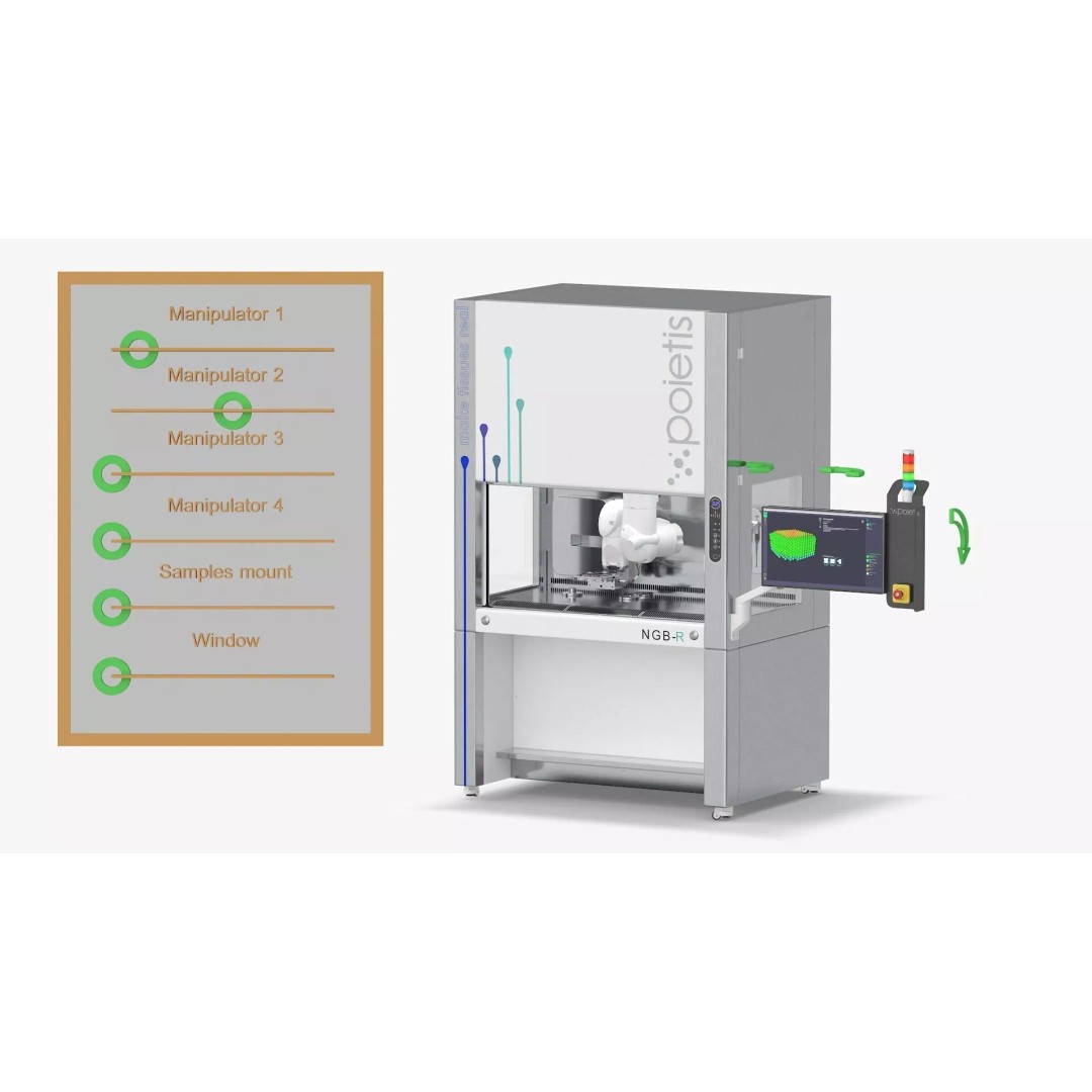 Bioprinter Poietis NGB-R 3D Model – Rigged Laboratory Equipment for Cinema 4D - View 8