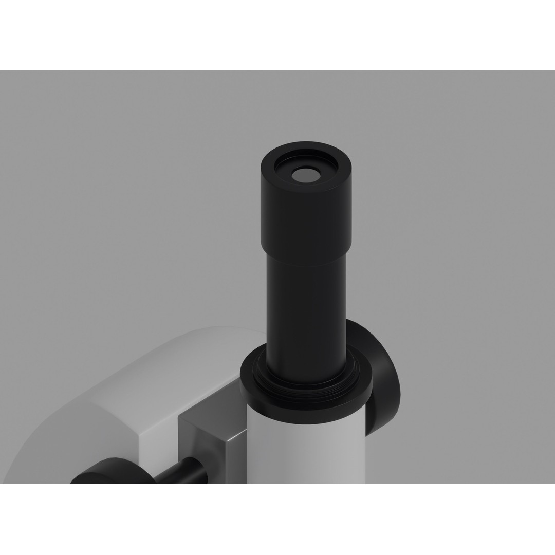 Microscope 3D Model – Rigged Laboratory Asset, FBX, OBJ - View 18